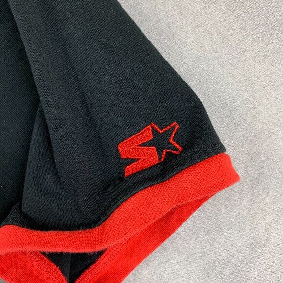 Starter Toronto Raptors Mens Jersey Large White Button Up Baseball Basketball - Picture 6 of 9